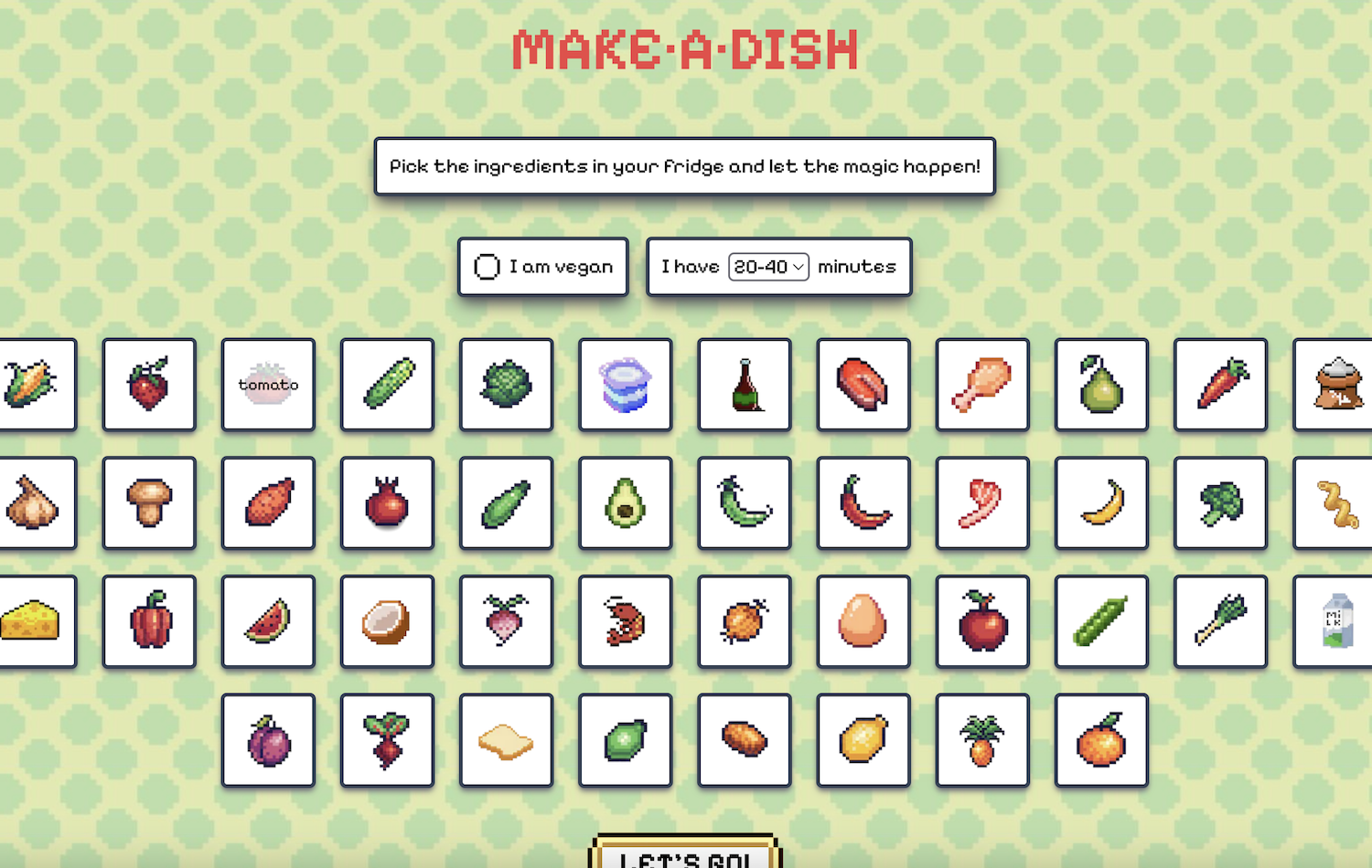 Make a Dish
